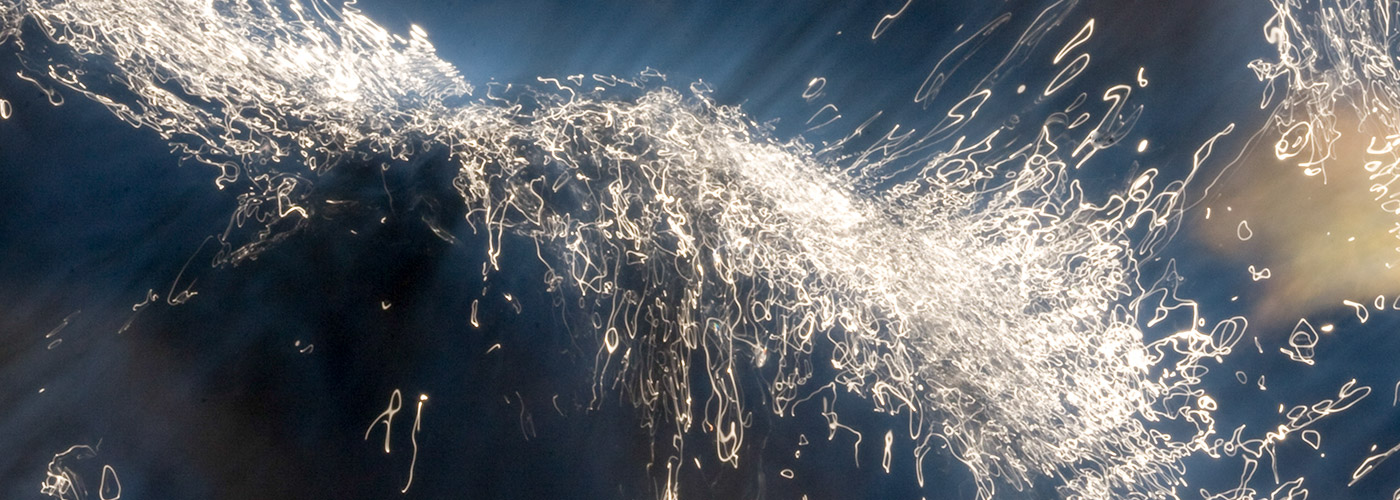 abstract image of a river